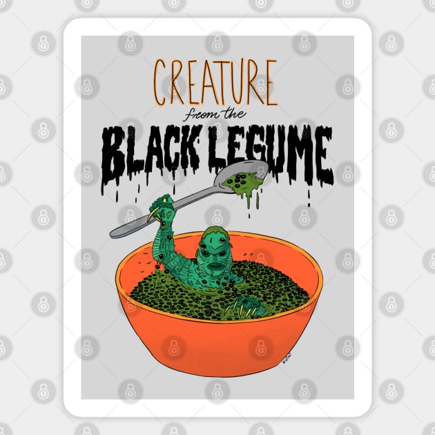 creature from the black legume Magnet by kuinif